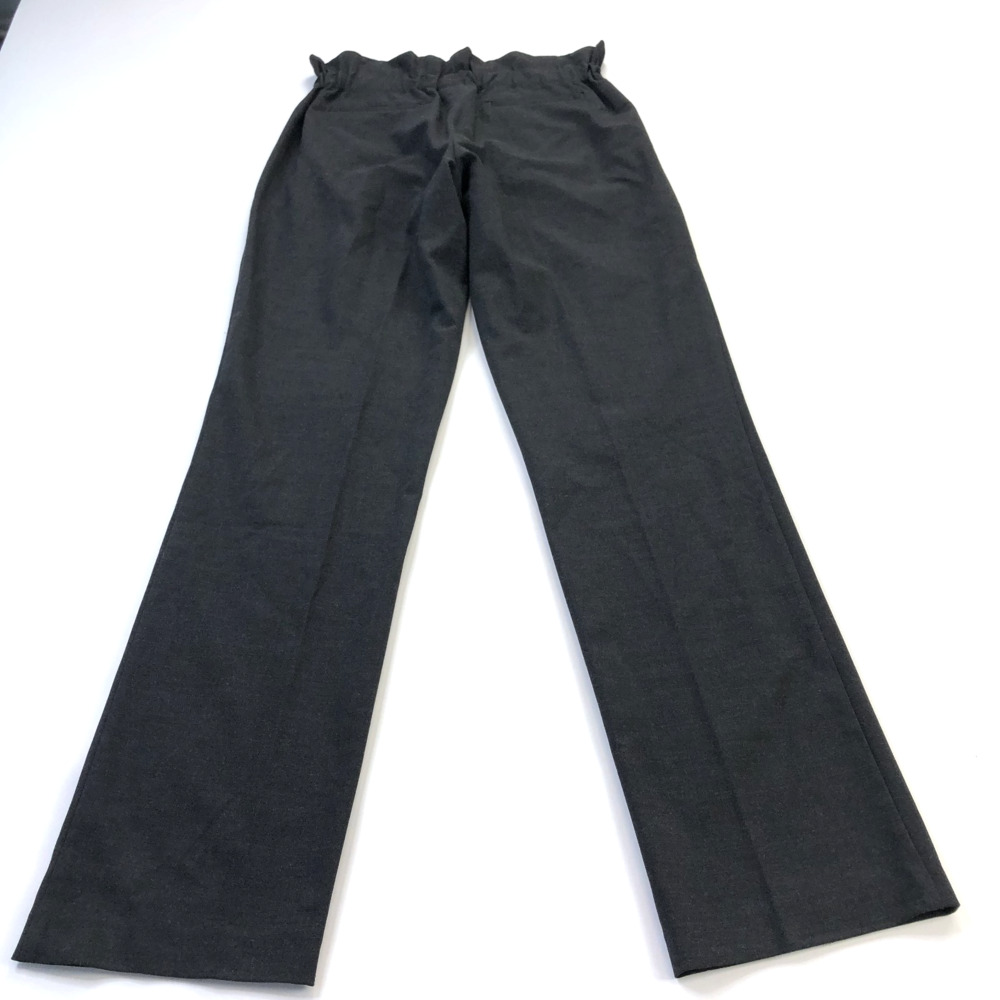 Emporio Armani EUR 38 (Fit 27W 31L) High Rise Polyester Dress Pants Gray HRJ